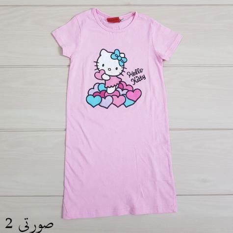 بلوز دخترانه 20242 سایز 2 تا 8 سال مارک HELLO KITTY