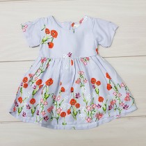 سارافون دخترانه 20317 سایز بدوتولد تا 9 سال مارک MINI ELEGANCE