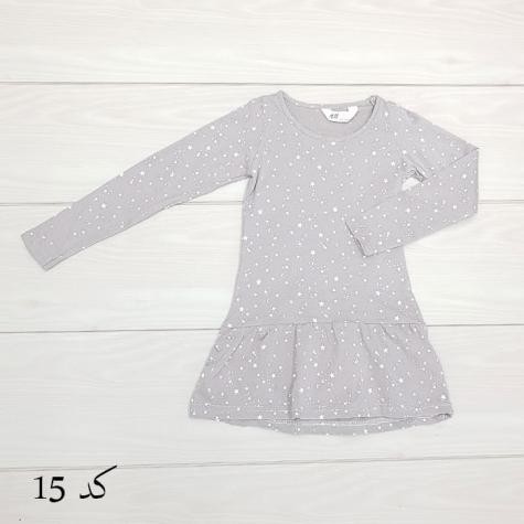 سارافون دخترانه 19928 سایز 1.5 تا 8 سال مارک H&M