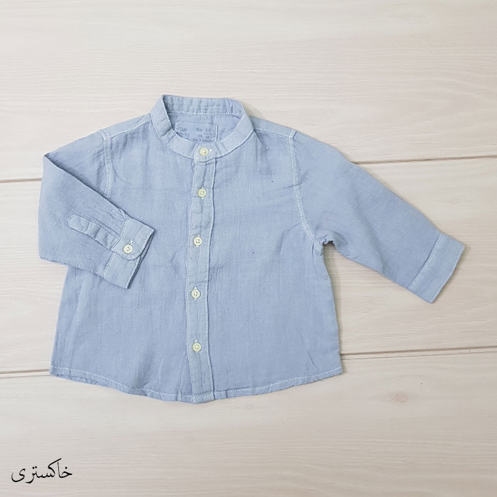 پیراهن پسرانه 20460 سایز 3 تا24 ماه مارک ZARA