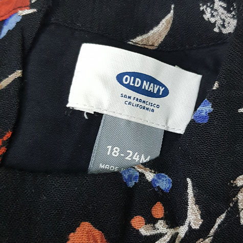 سارافون دخترانه 20418 سایز 18 ماه تا 5 سال مارک OLDNAVY