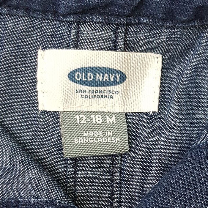 مانتو جینز دخترانه 20446 سایز 12 ماه تا 5 سال مارک OLDNAVY