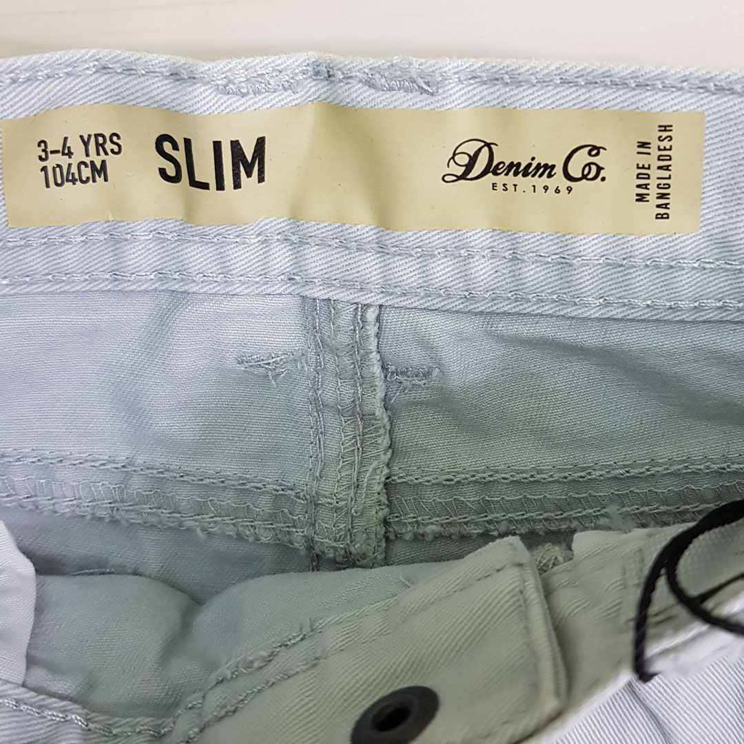 شلوار کتان 20618 سایز 1.5 تا 13 سال کد 11 مارک DENIM