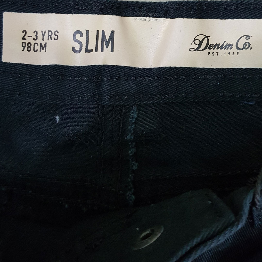 شلوار کتان 20618 سایز 2 تا 13 سال کد 12 مارک DENIM