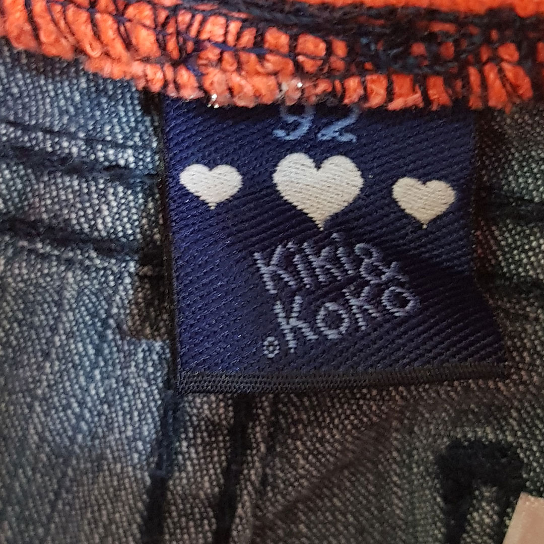 شلوار جینز دخترانه 20660 سایز 2 تا 7 سال مارک KIKI&KOKO