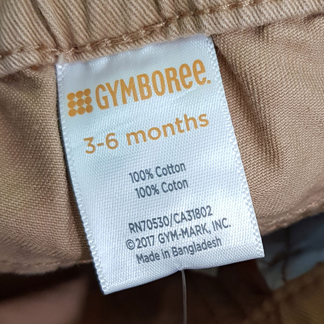 شلوار کتان 20661 سایز بدوتولد تا 18 ماه مارک GYMBOREE