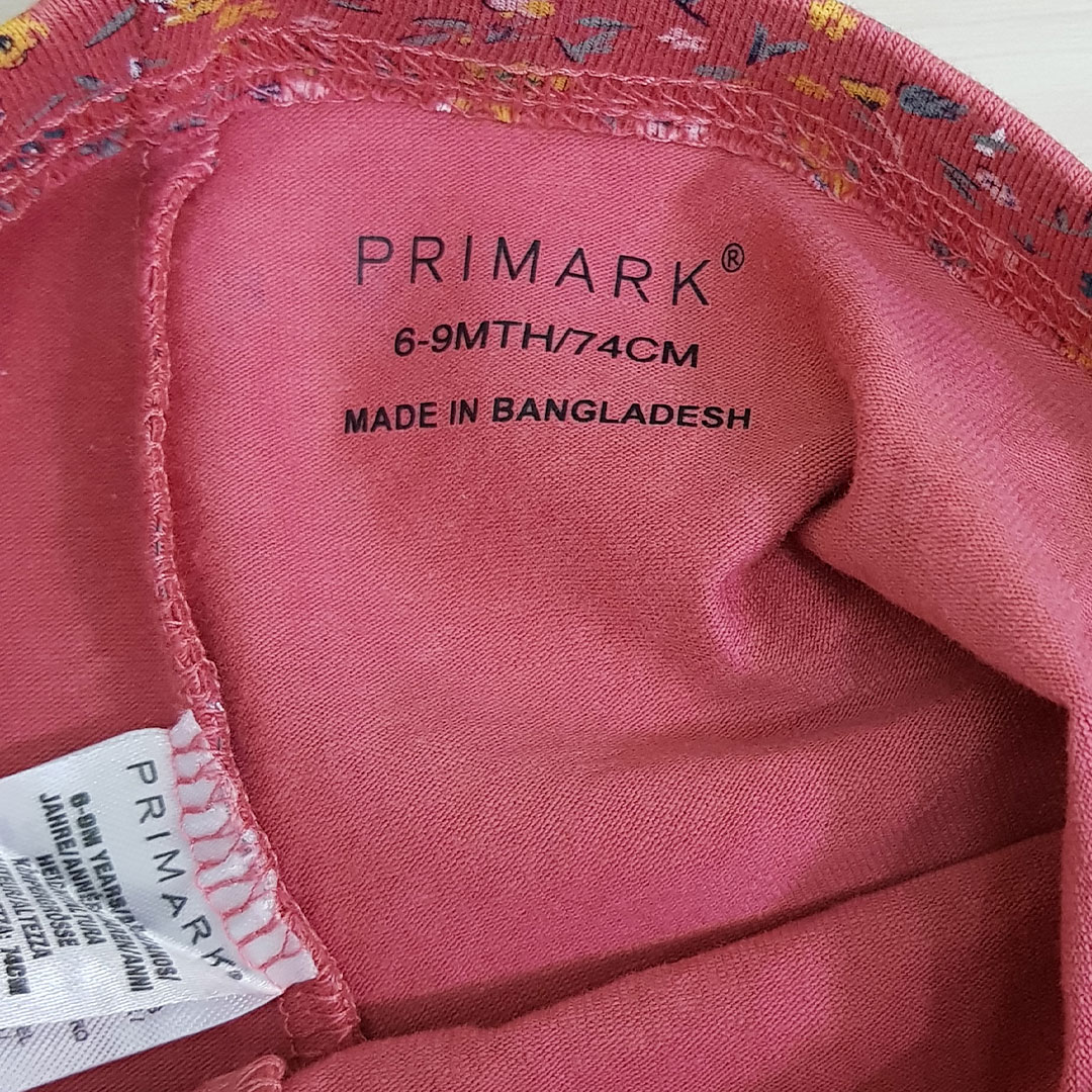 ساپورت دخترانه 20720 سایز 6 تا 36 ماه مارک PRIMARK