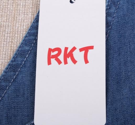 پیشبندار جینز کاغذی 11297 سایز 6 تا 36 ماه کد 3 مارک Reiki Trees