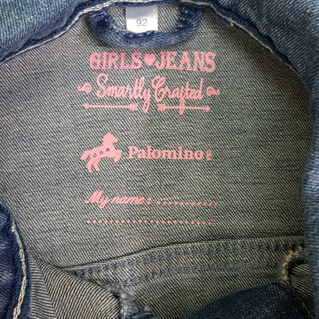 کت جینز دخترانه 20809 سایز 2 تا 8 سال مارک PALOMINO