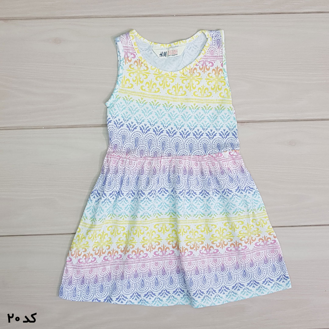 سارافون دخترانه 20790 سایز 2 تا 12 سال مارک H&M