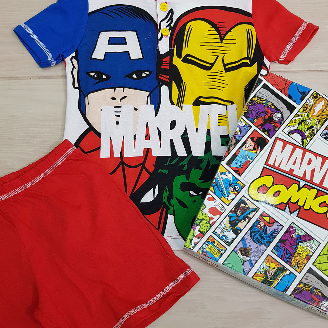 ست پسرانه 20937 سایز 5 تا 9 سال مارک MARVEL