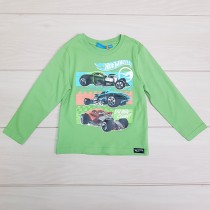 بلوز پسرانه 21050 سایز 2 تا 7 سال مارک HOTWHEELS