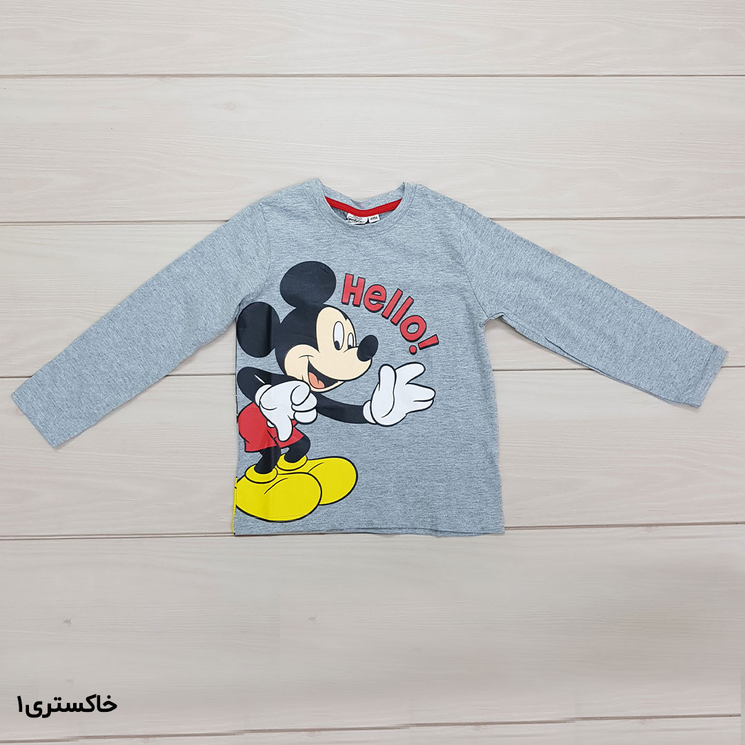 بلوز پسرانه 21056 سایز 3 تا 8 سال مارک DISNEY