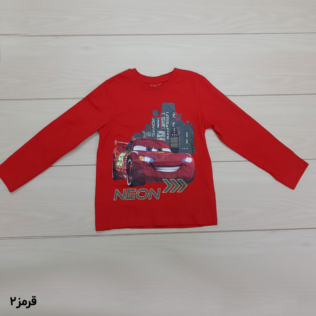 بلوز پسرانه 21056 سایز 3 تا 8 سال مارک DISNEY