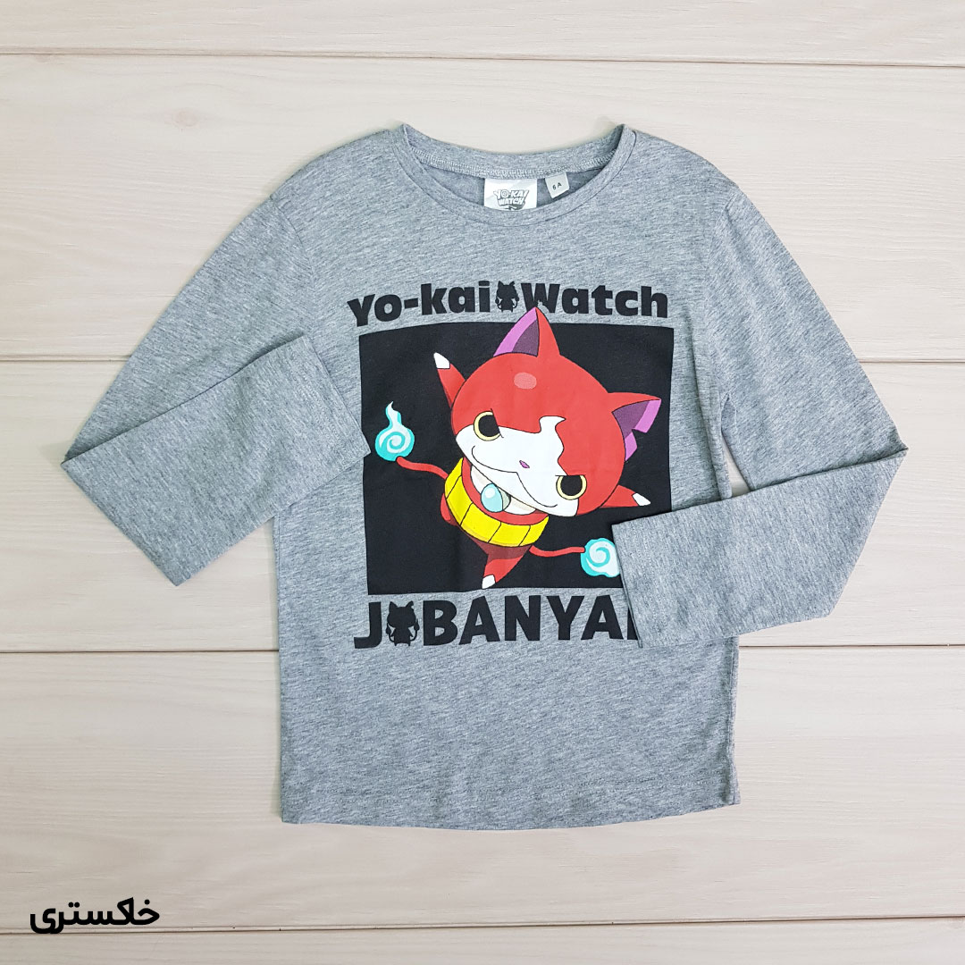 بلوز پسرانه 21120 سایز 3 تا 8 سال مارک YOKAI WATCH