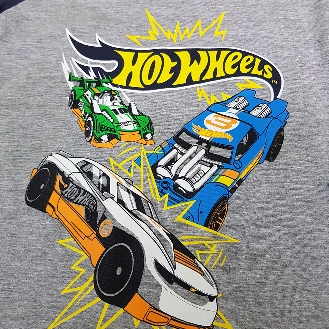 بلوز پسرانه 21118 سایز 3 تا 7 سال مارک HOTWHEELS