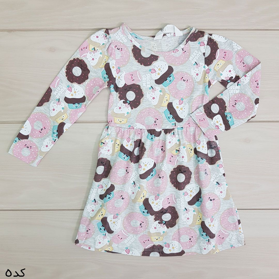 سارافون دخترانه 21131 سایز 2 تا 10 سال مارک H&M