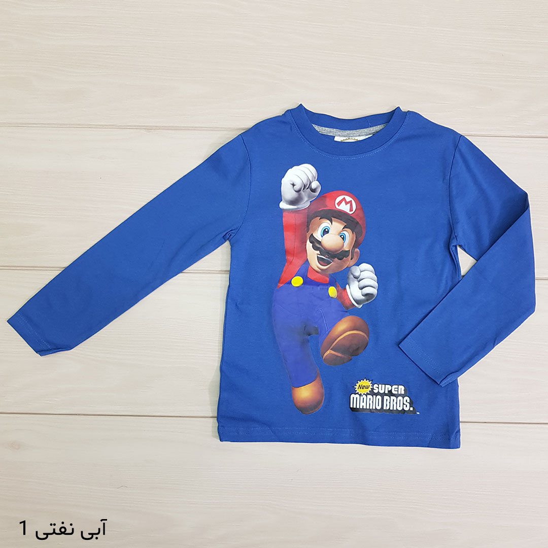 بلوز پسرانه 21135 سایز 6 تا 13 سال مارک NINTENDO