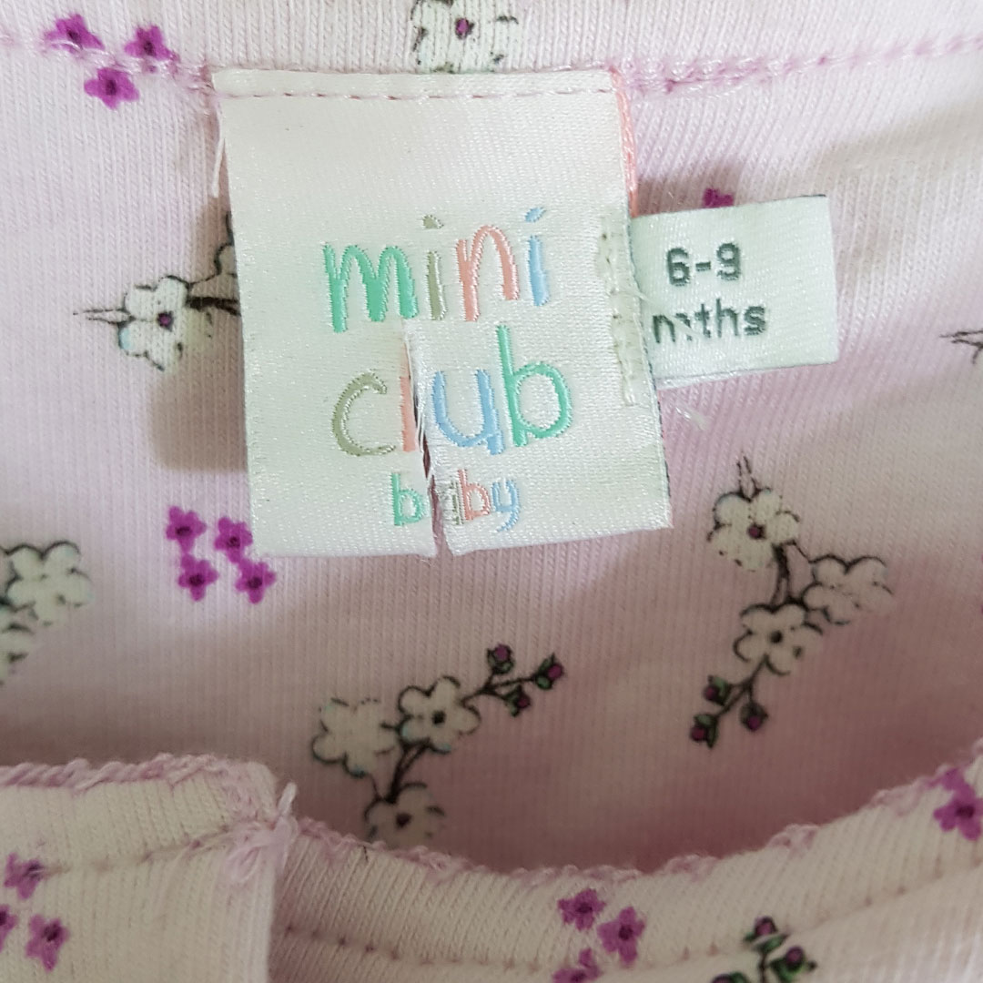 بلوز دخترانه 21071 سایز 3 تا 24 ماه مارک MINI CLUB