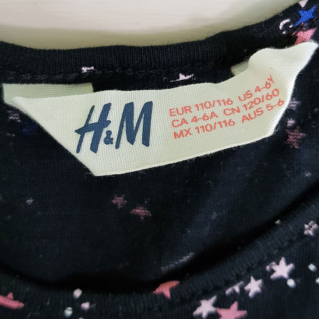 سارافون دخترانه 21128 سایز 2 تا 9 سال مارک H&M