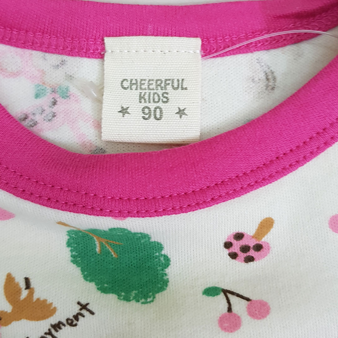 ست دخترانه 21226 سایز 12 تا 36 ماه مارک CHEERFUL