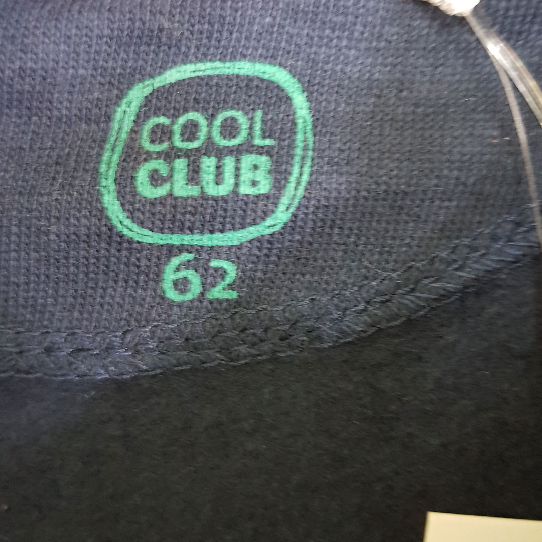 سویشرت توپنبه ای 21224 سایز 3 ماه تا 3 سال مارک COOL CLUB