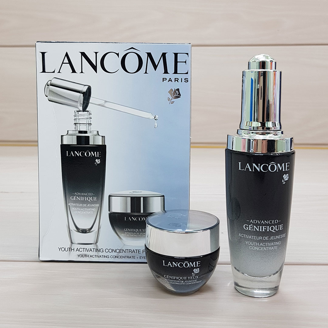 پکیج کرم دورچشم و سرم ابرسان صورت مارک 700678 LANCOME