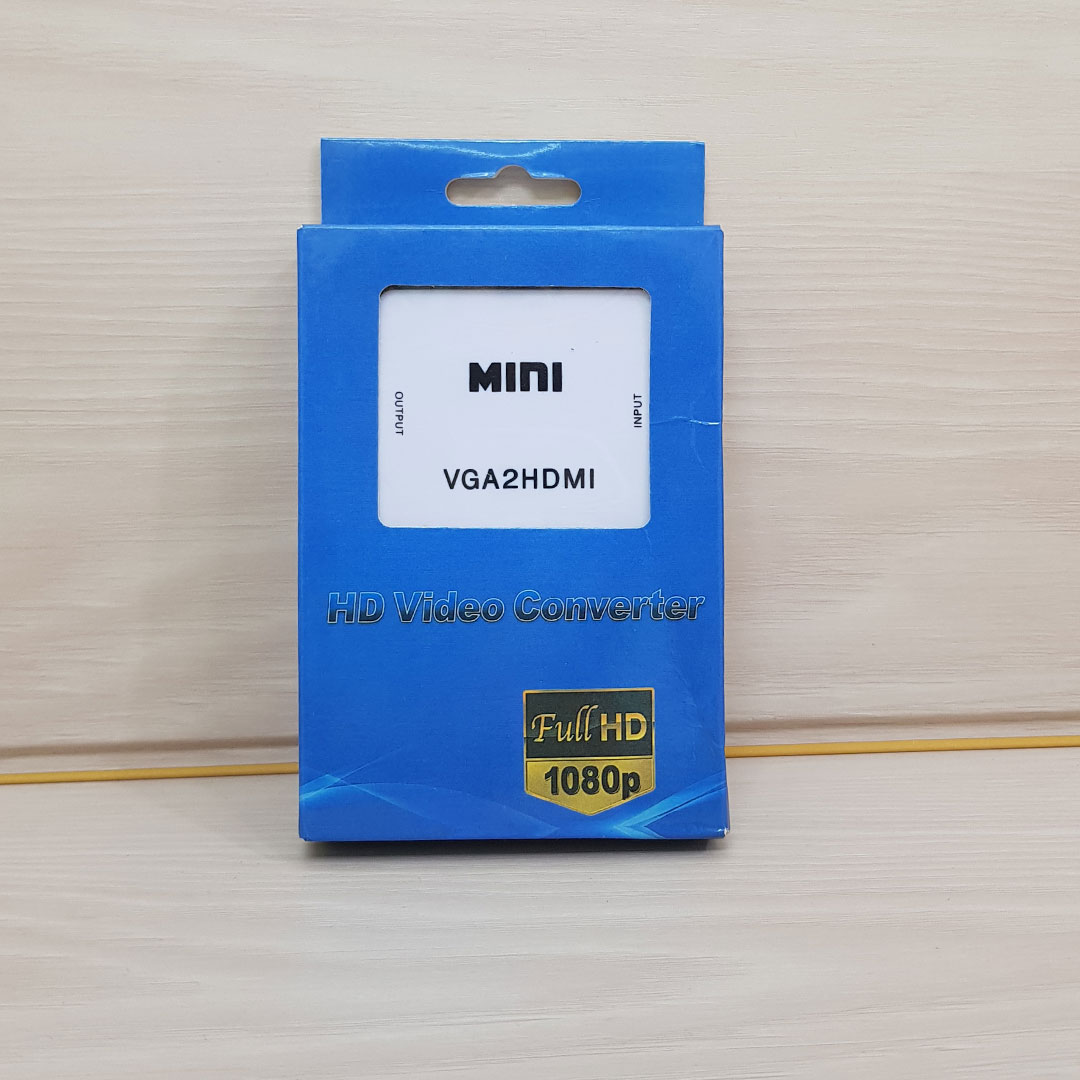 تبدیل VGA TO HDMI MINI BLUE کد 51044