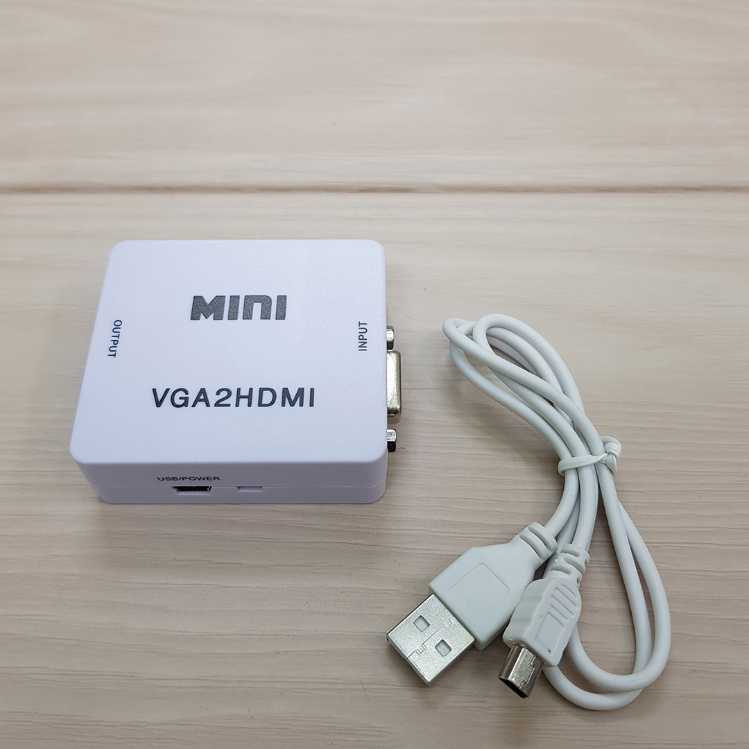 تبدیل VGA TO HDMI MINI BLUE کد 51044