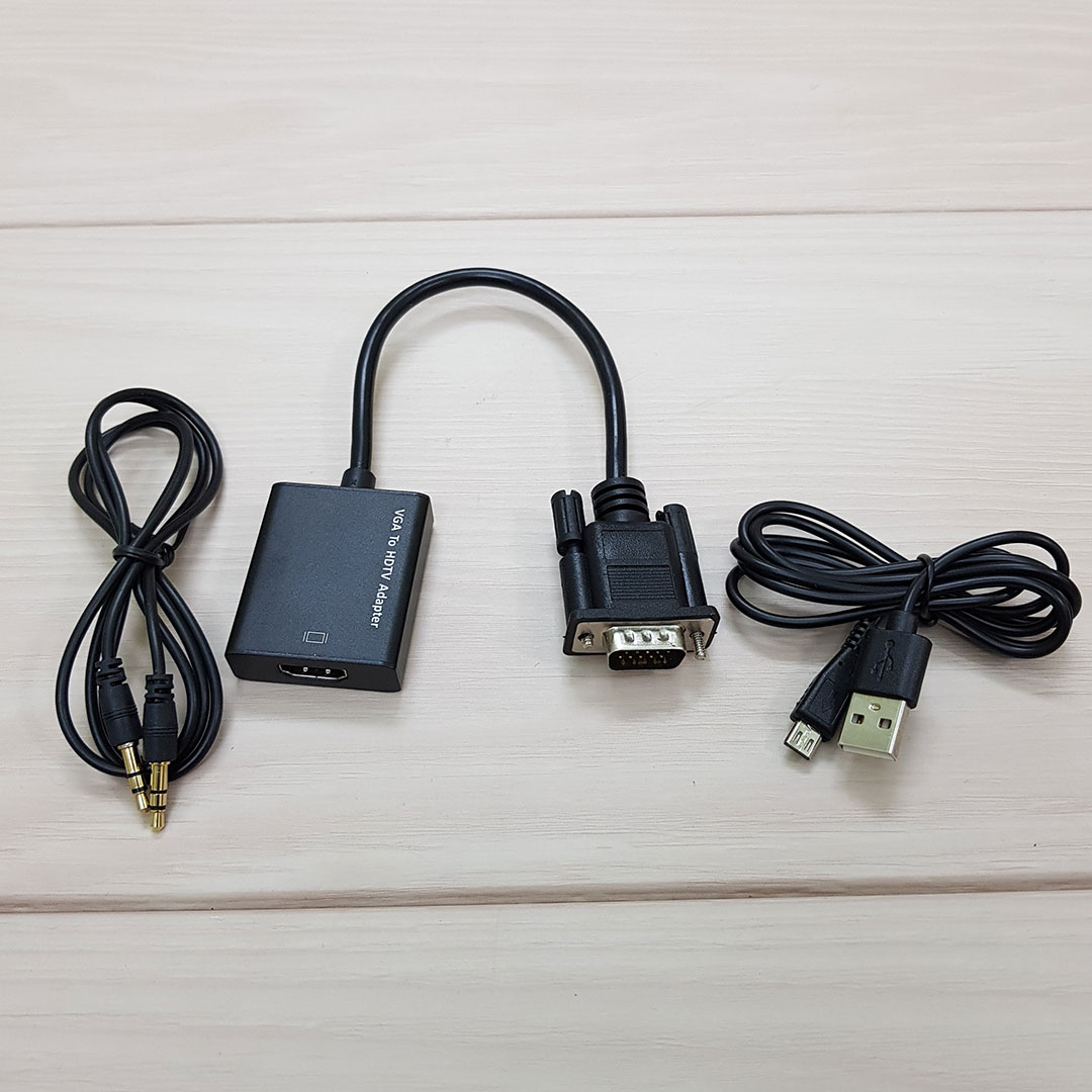 تبدیل VGA TO HDMI (جعبه سفید) کد 51047