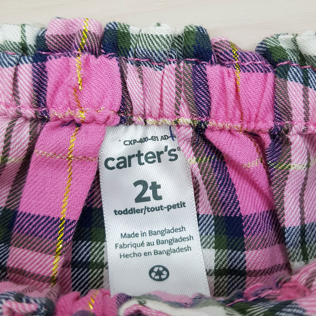 شومیز گرم دخترانه 21548 سایز 3 ماه تا 5 سال مارک Carters