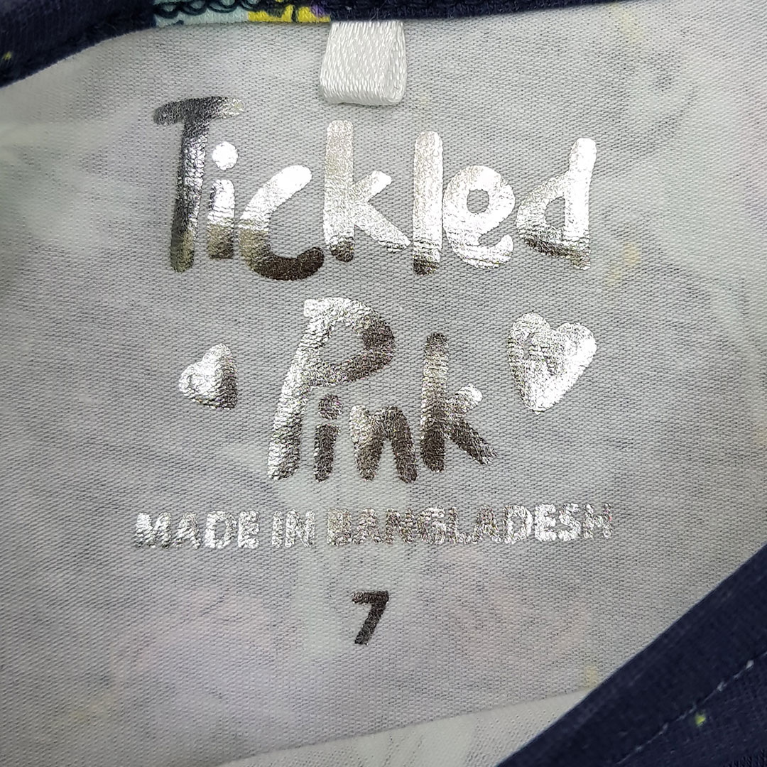 بلوز دخترانه 21550 سایز 3 تا 7 سال مارک TICKLED PINK