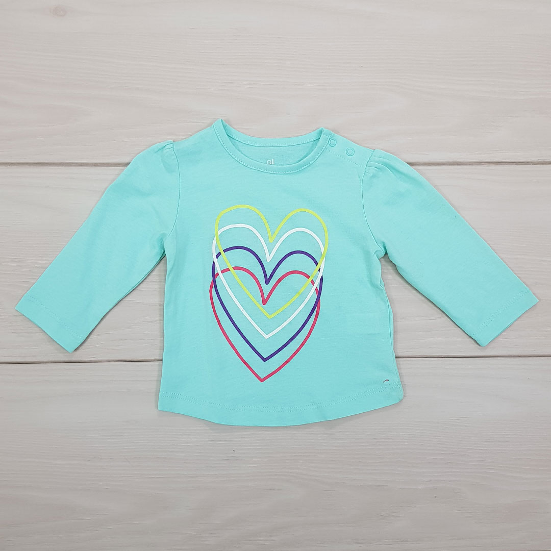 بلوز دخترانه 21663 سایز 6 تا 36 ماه مارک ALL BASICS