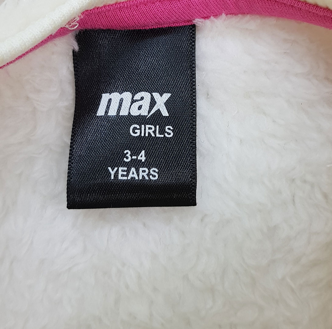 پلیور پشمی دخترانه 21900 سایز 2 تا 6 سال مارک MAX
