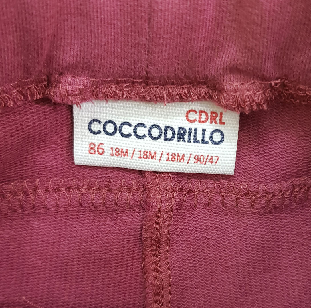 شلوار دخترانه 21956 سایز 3 تا 24 ماه مارک COCCODRILLO