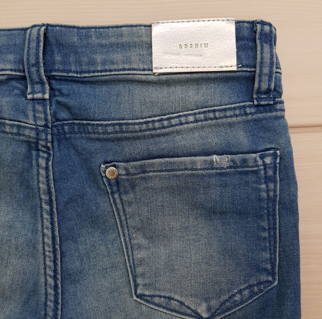 شلوار جینز دخترانه 21994 سایز 2 تا 9 سال مارک DENIM