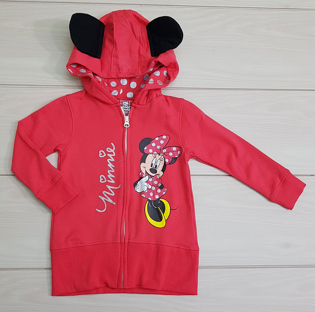 سویشرت کلاه دار دخترانه 22137 سایز 2 تا 8 سال مارک DISNEY