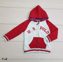 سویشرت کلاه دار 22317 سایز 2 تا 8 مارک US POLO