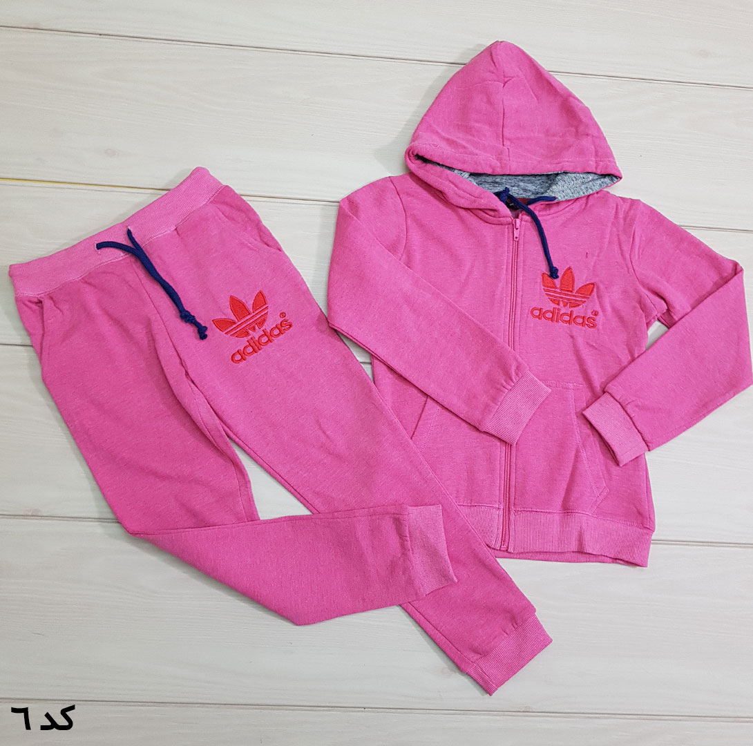 ست سویشرت شلوار اسپورت 22333 سایز 2 تا 12 مارک ADIDAS