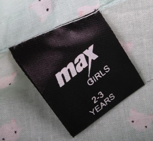مانتو دخترانه 10938 سایز 2 تا 12 سال مارک MAX