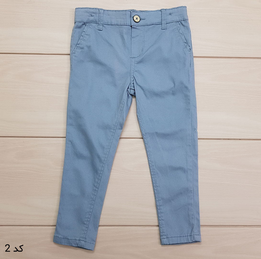 شلوار کتان پسرانه 22603 سایز 2 تا 8 سال مارک DENIM CO