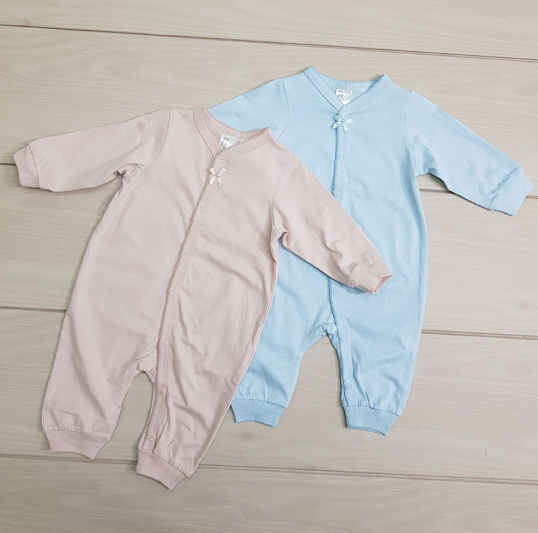 سرهمی دخترانه 22577 سایز بدوتولد تا 2 سال مارک H&M