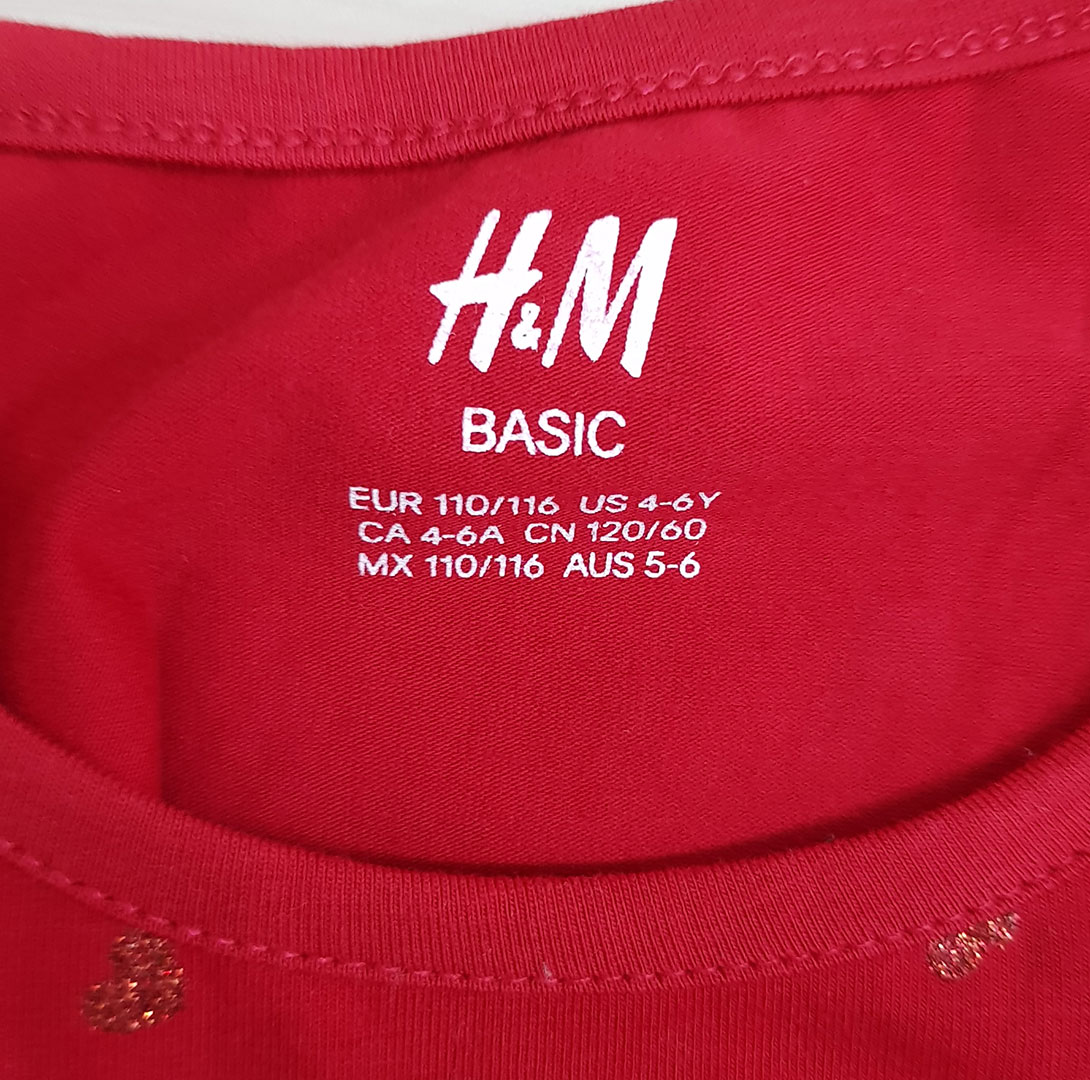 سارافون دخترانه 22552 سایز 5 تا 10 سال مارک H&M