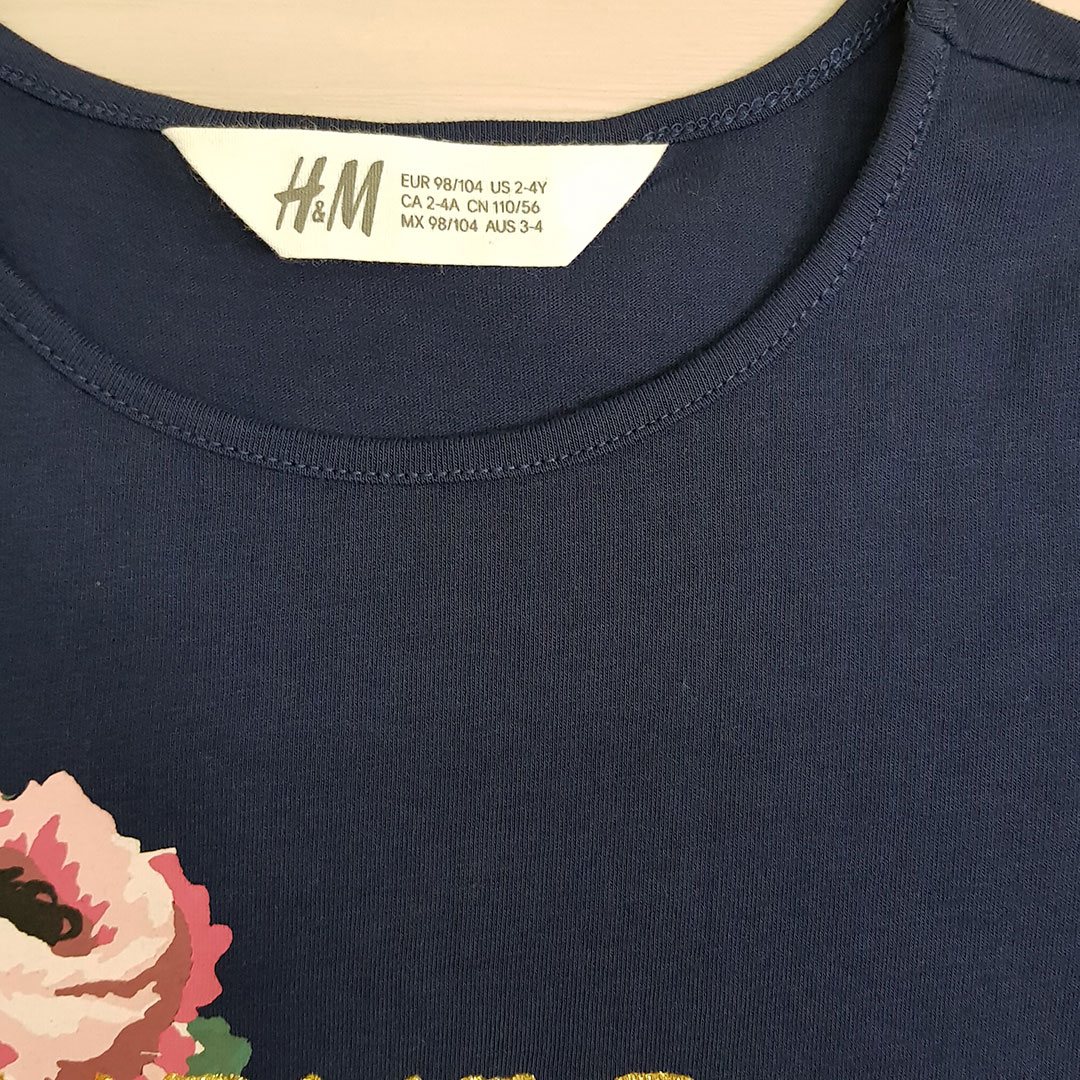 سارافون دخترانه 22513 سایز 1.5 تا 11 سال مارک H&M