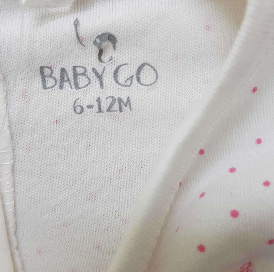 سارافون دخترانه 22580 سایز 6 تا 12 ماه مارک BABYGO