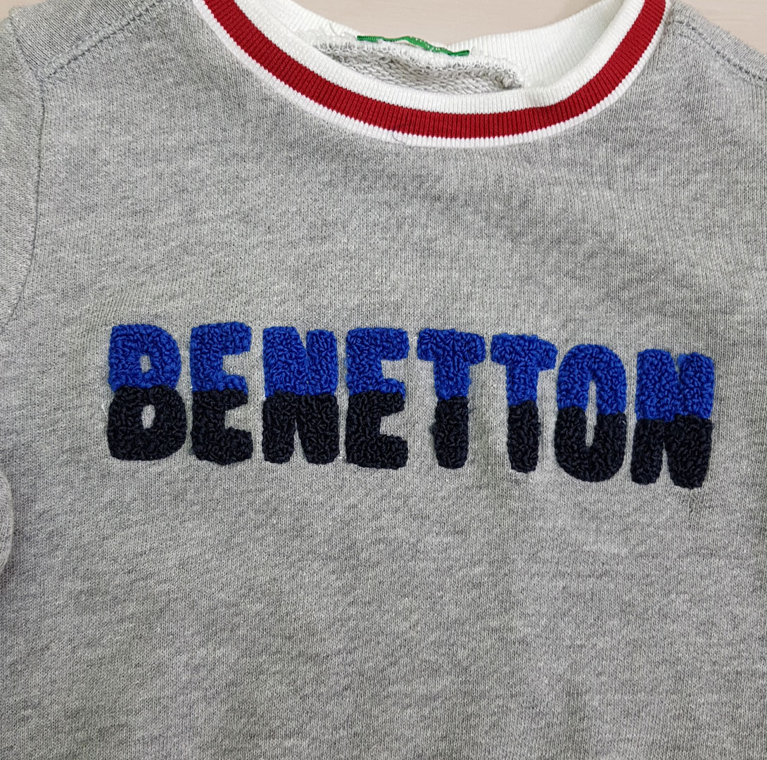 پلیور پسرانه 22769 سایز 1 تا 12 سال مارک BENETTON