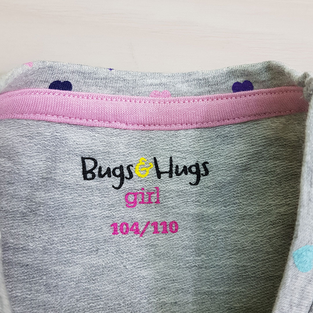 سارافون دخترانه 22996 سایز 2 تا 9 سال مارک BUGS HUGS