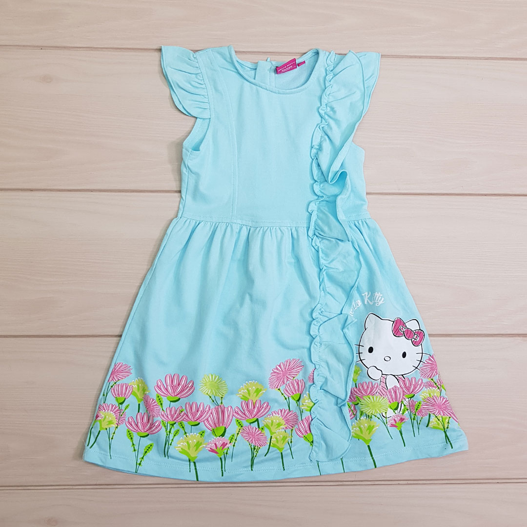 سارافون دخترانه 23004 سایز 2 تا 6 سال مارک HELLO KITTY