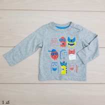 بلوز پسرانه 23017 سایز 3 ماه تا 4 سال مارک MOTHERCARE