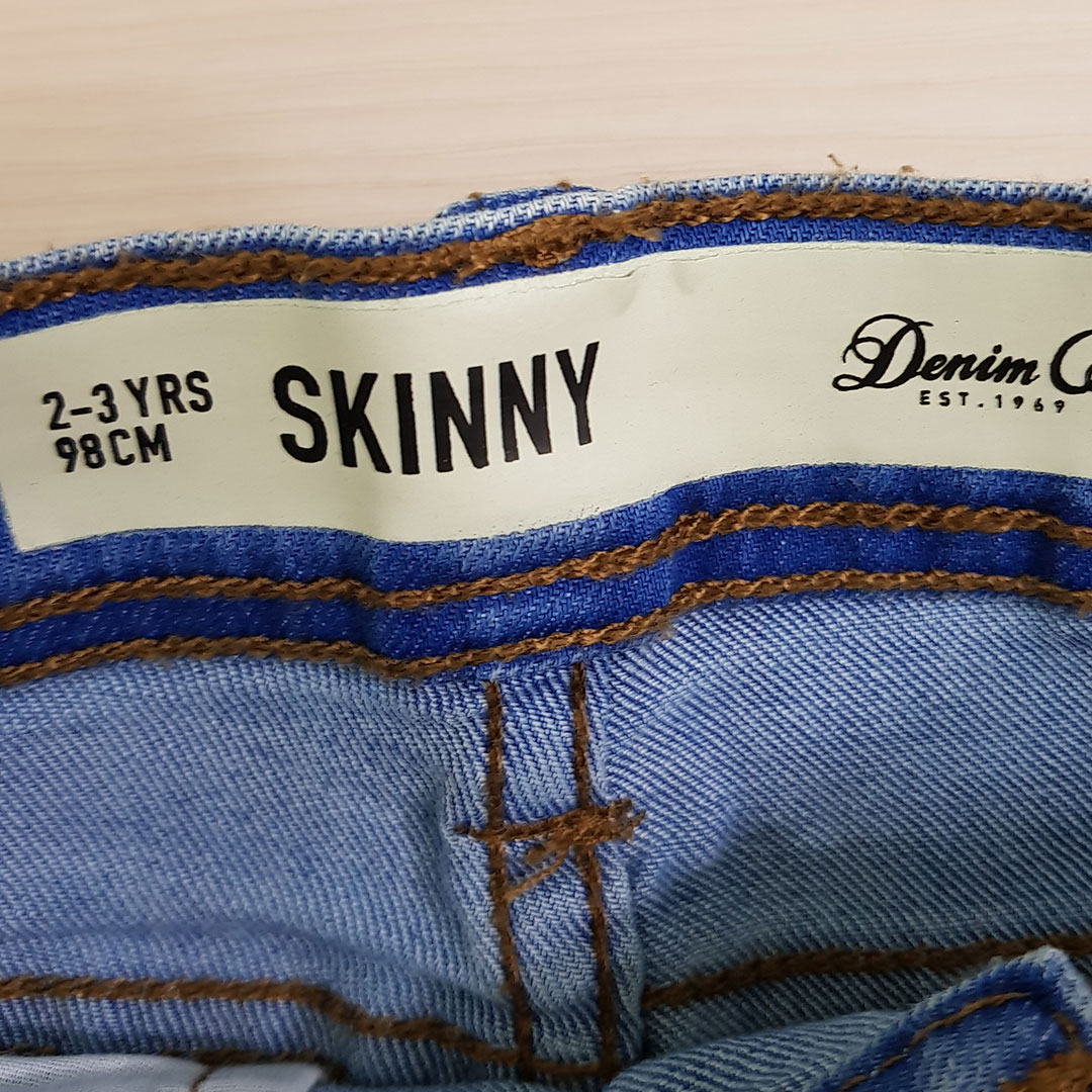 شلوار جینز 23117 سایز 1.5 تا 5 سال مارک DENIM CO